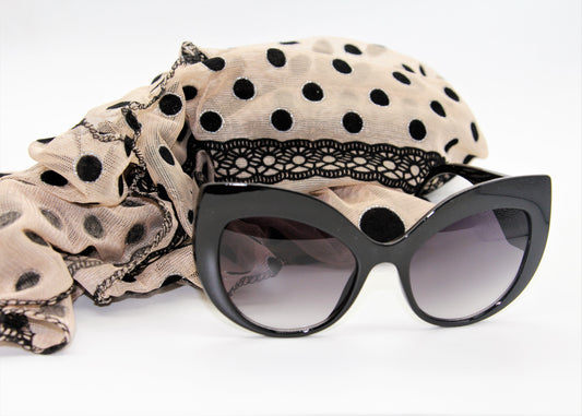 Women Black/ Umbre Elegant Stylish Sunglasses (2 piece set)