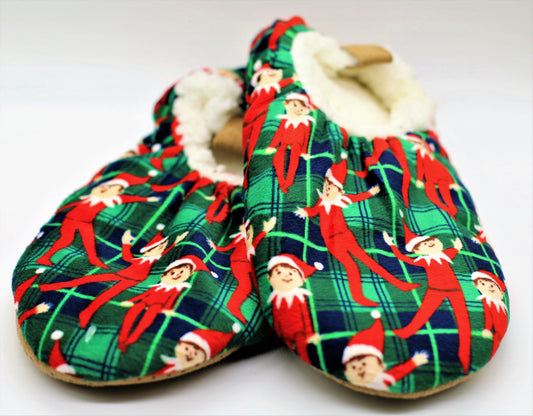 Unisex Christmas  Elf  Graphic Slippers