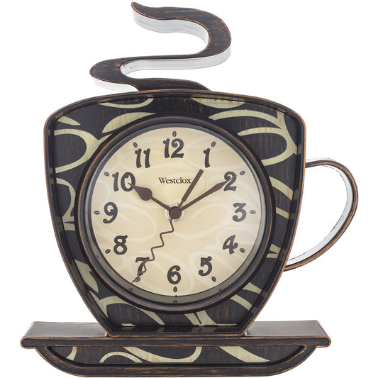 Westclox Coffee Cup Clock
