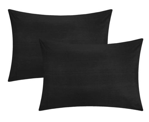 Chic Home Donna 7 Piece Comforter Set Basics Solid Color Bedding Black