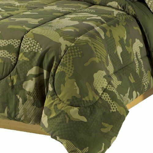 Dream Factory camouflage Fatigue comforter set