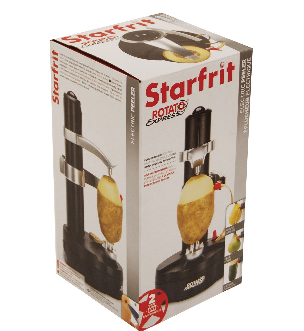 Starfrit BLCK Rotato Express, Electric Peeler