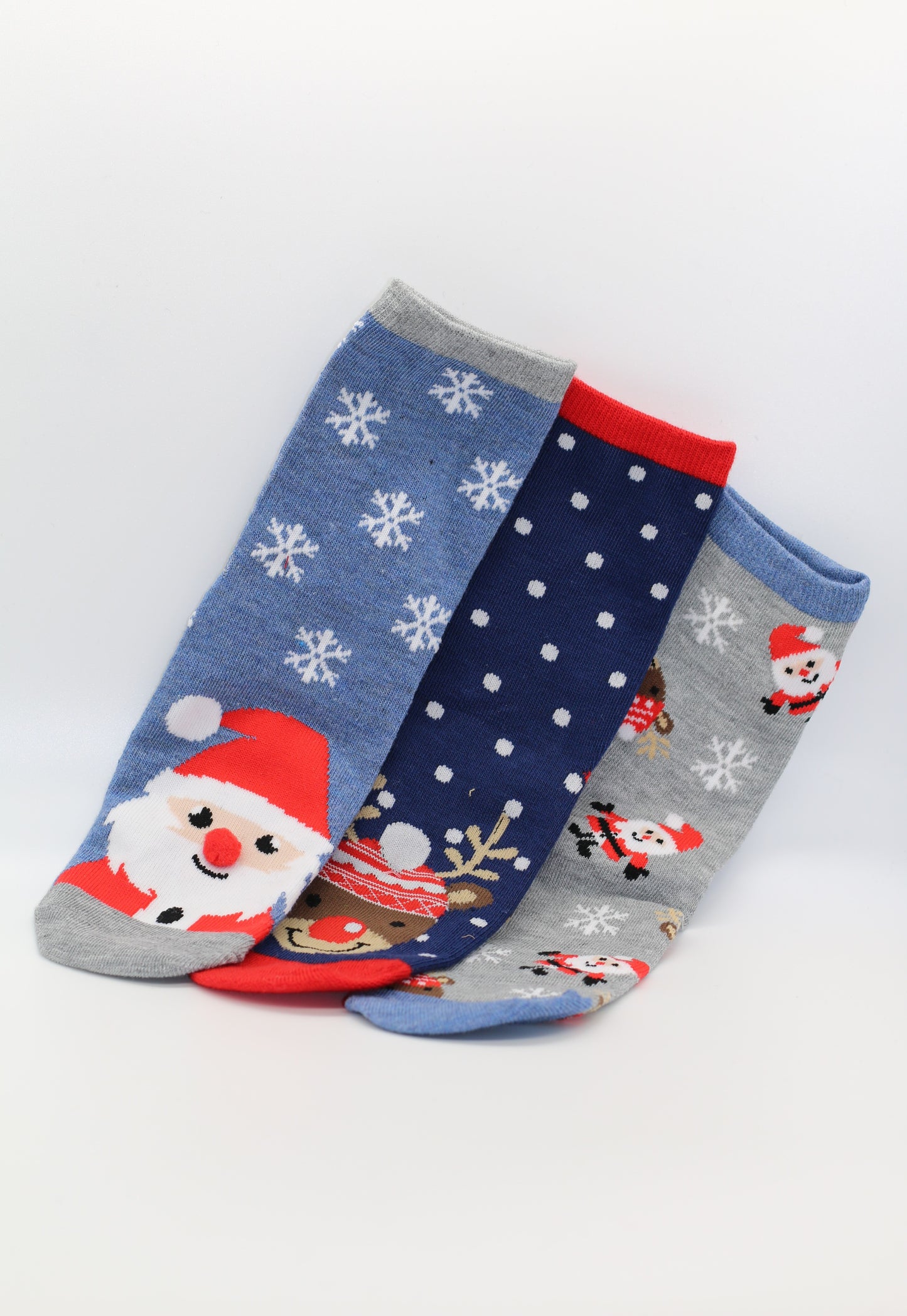 Women's 3 Pack Christmas Socks