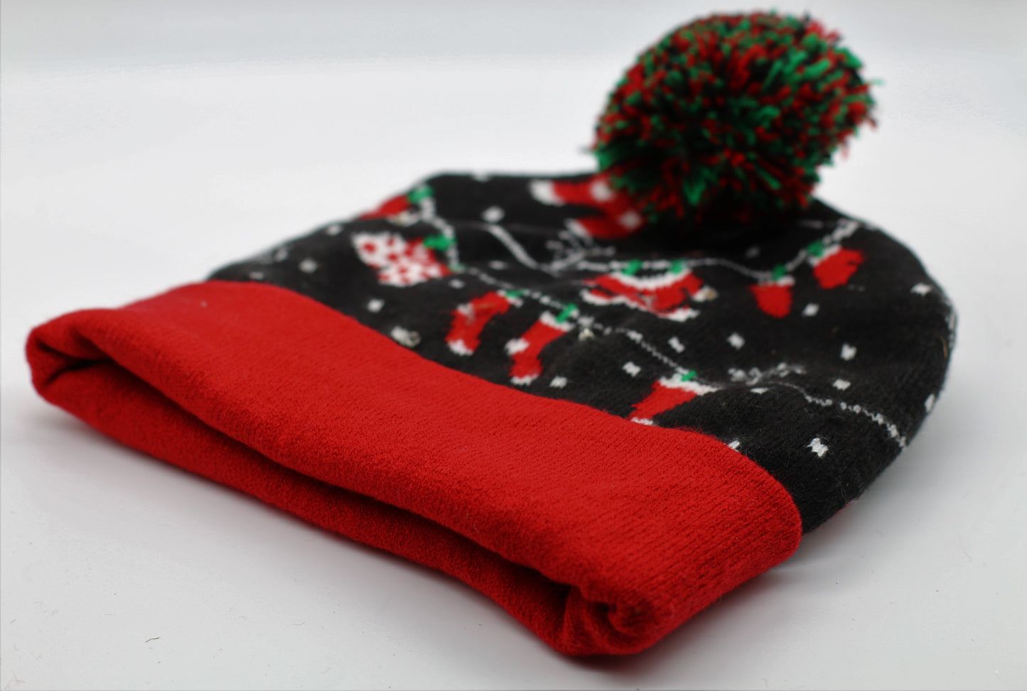 Unisex Christmas Led Light Up  Beanie  Hat