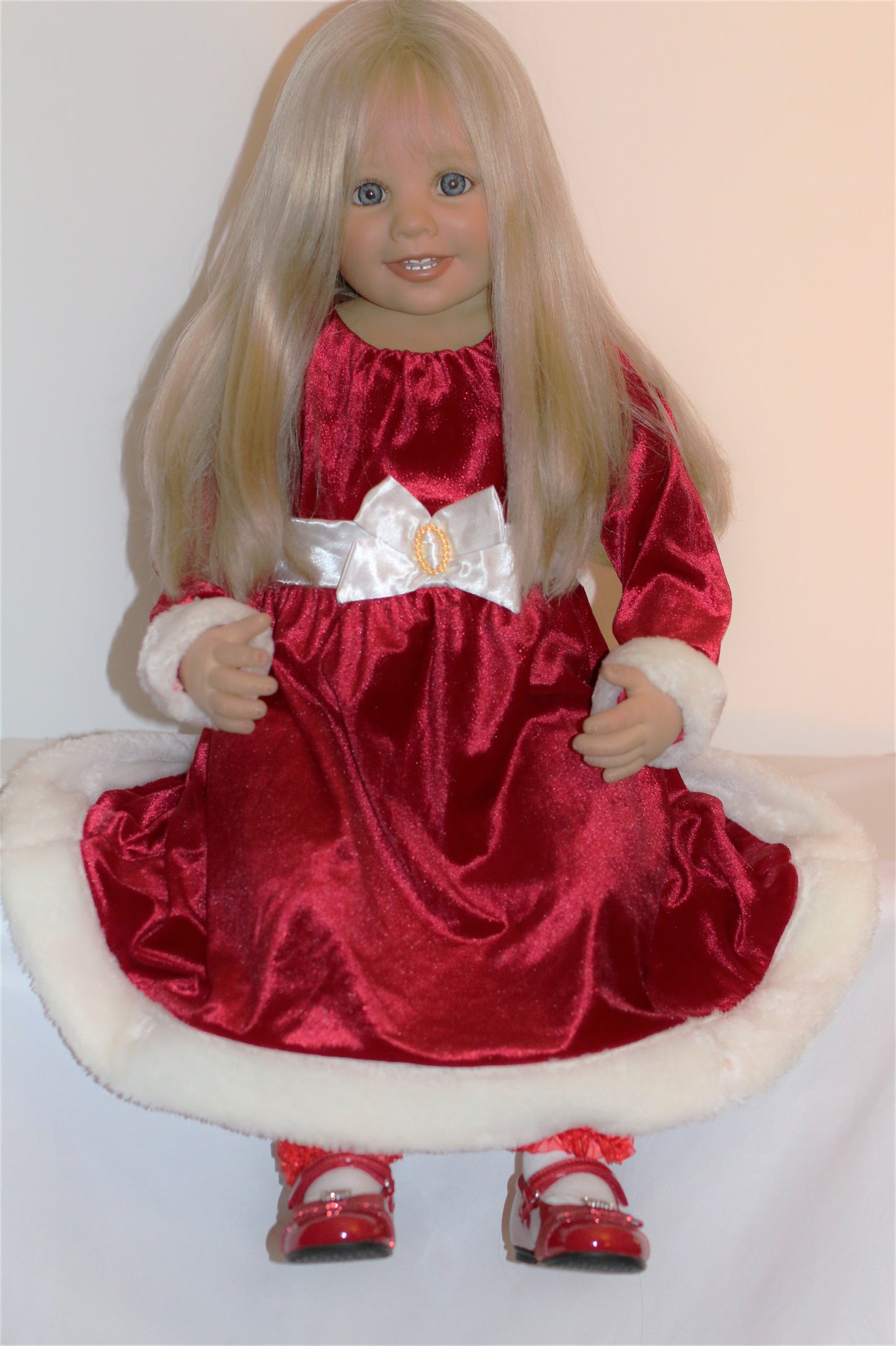 Red Velvet 4T Toddler Christmas Dress