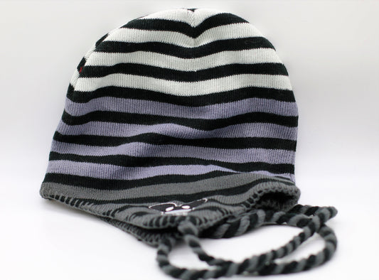 Deadmau5 - Striped Logo Peruvian Knit Hat