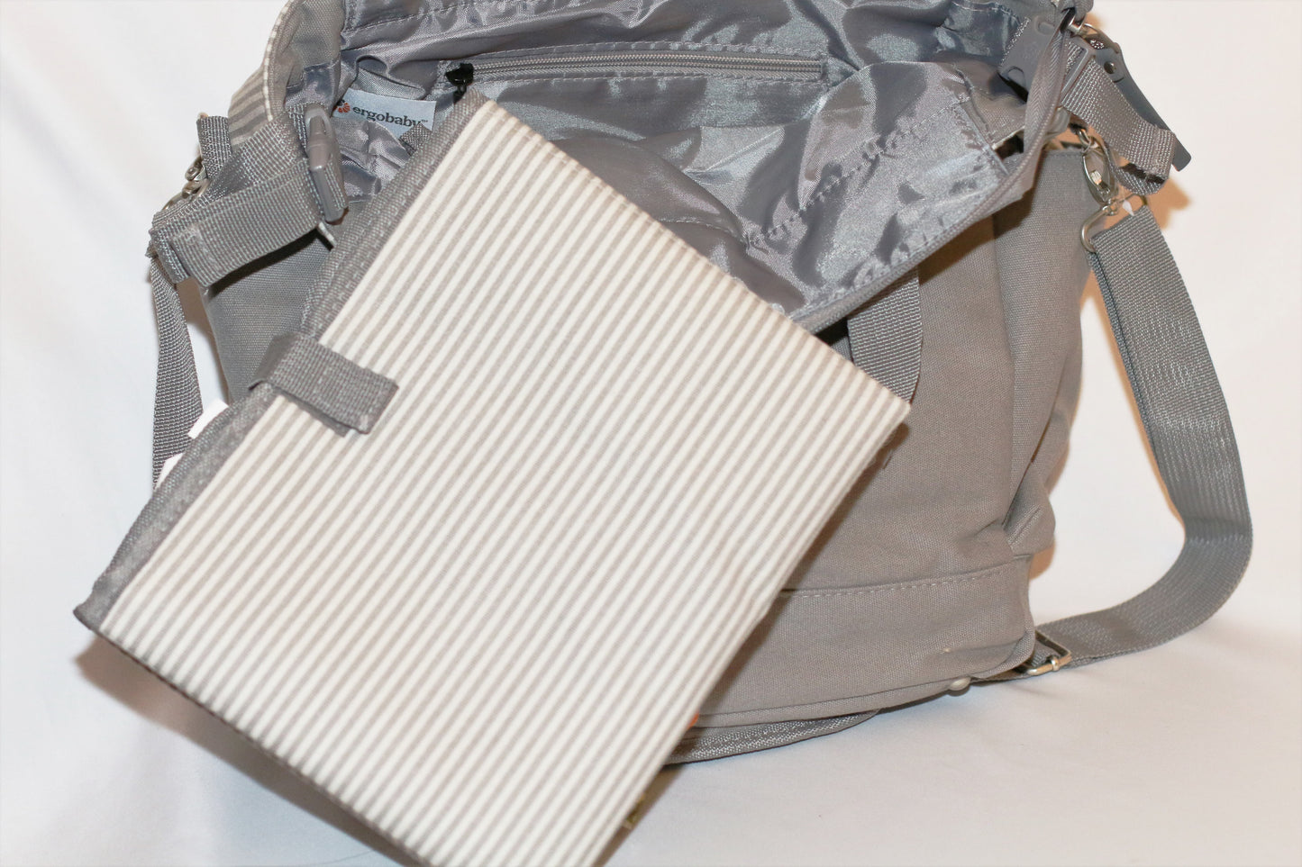 Ergobaby Striped Diaper Bag
