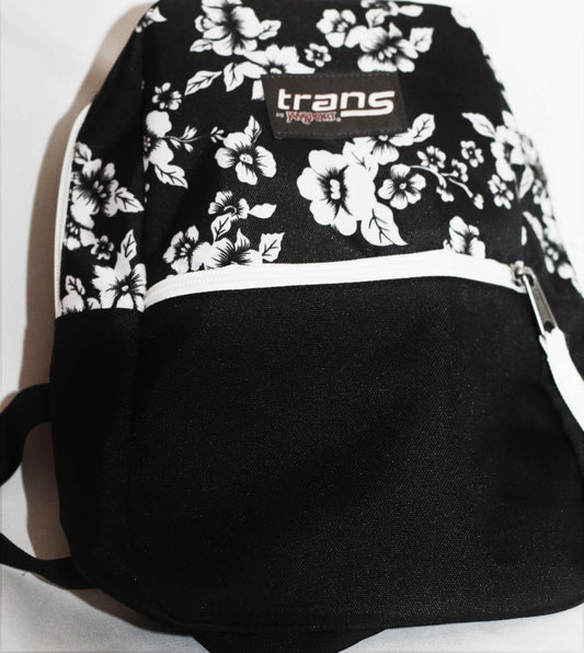 Mini Backpack , Trans By Jansport  Hawaiian Floral Print