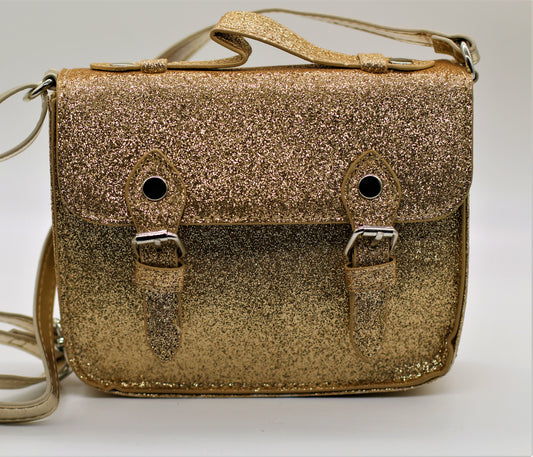 Girls' Gold Crossbody Handbag - Cat & Jack