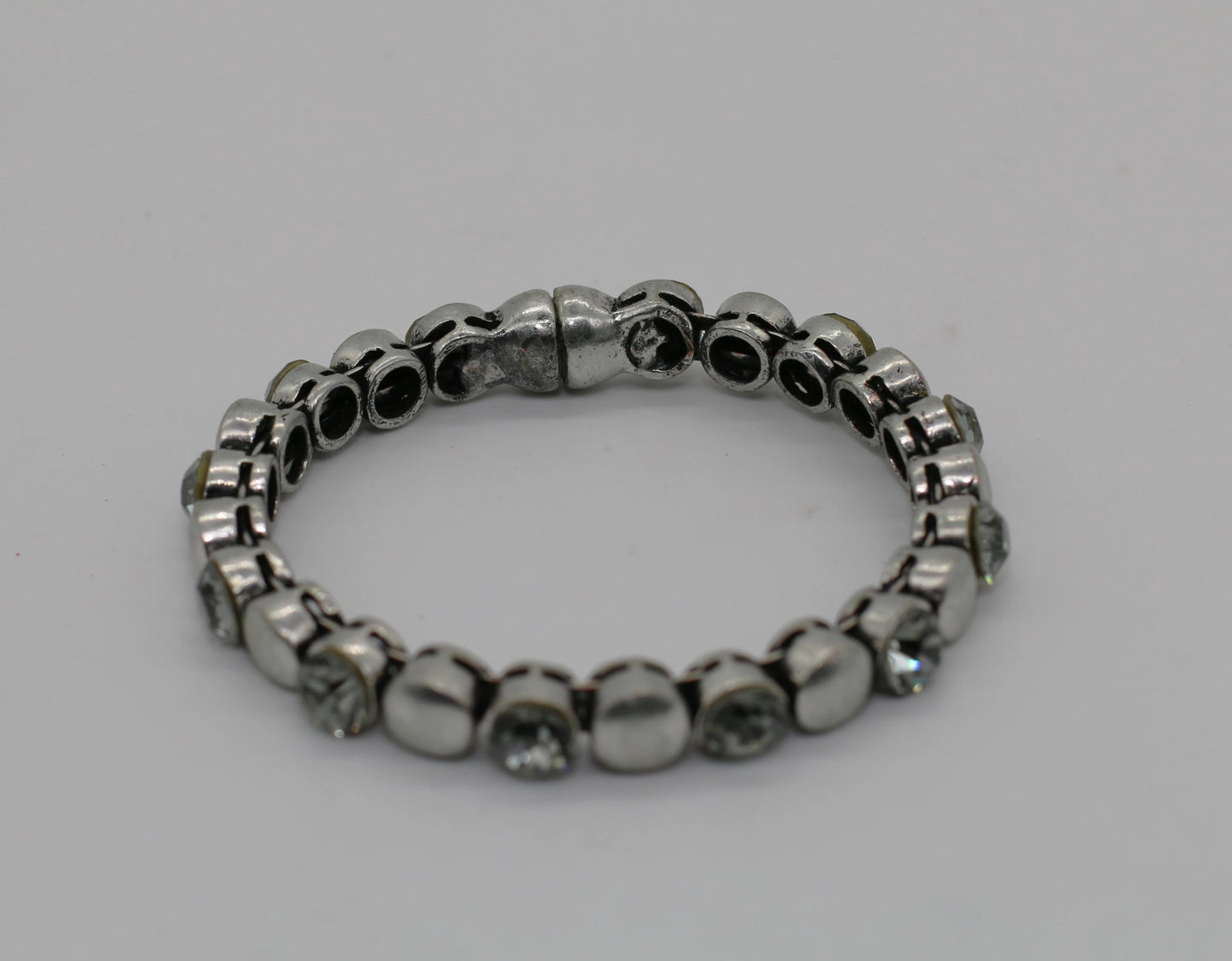 Silver Opal Tennis Bracelets Costume Jewelry