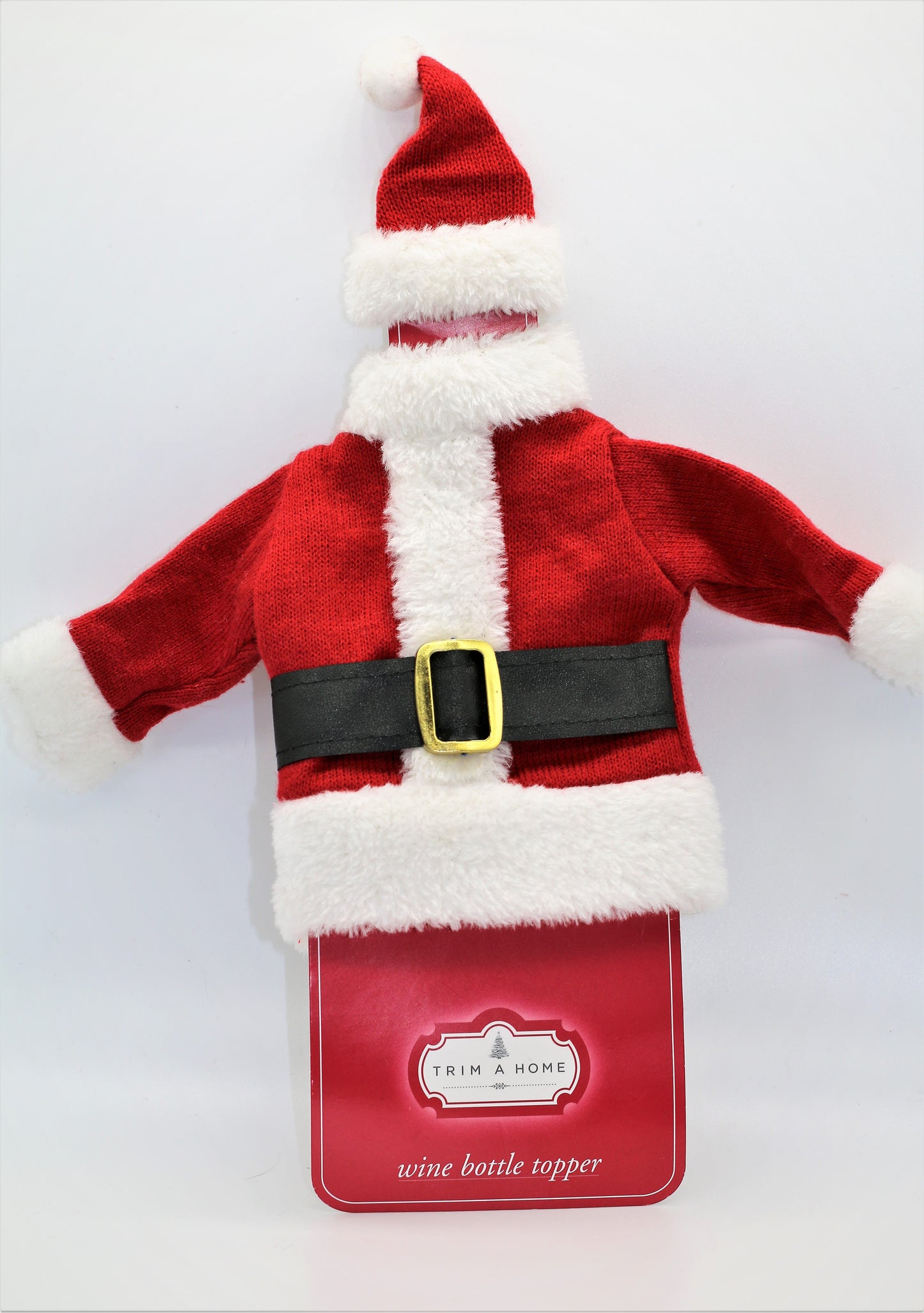 Santa Claus Wine Bottle Topper