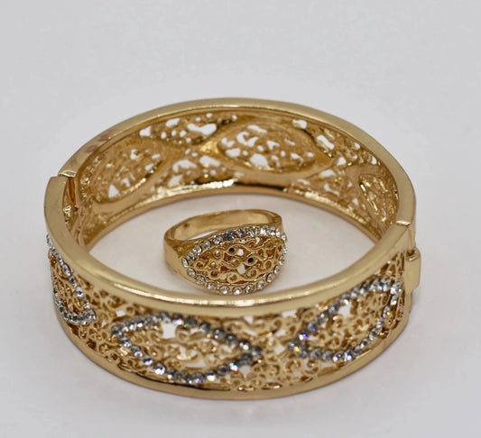 Ring & Bracelet Jewelry Set