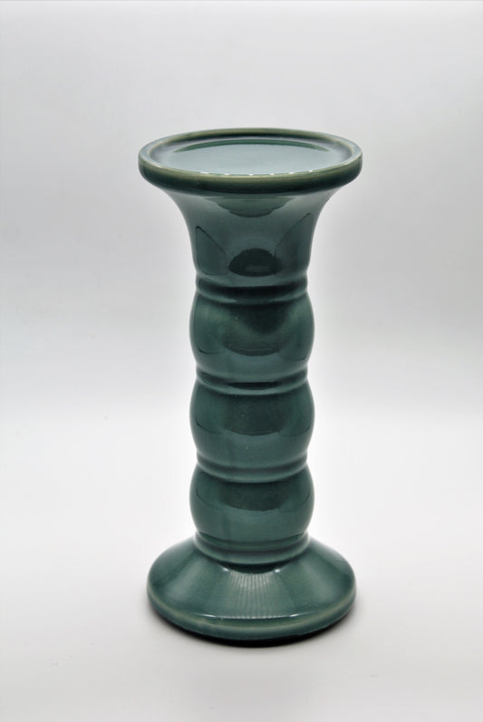 Ceramic Decorative Candle Holder green