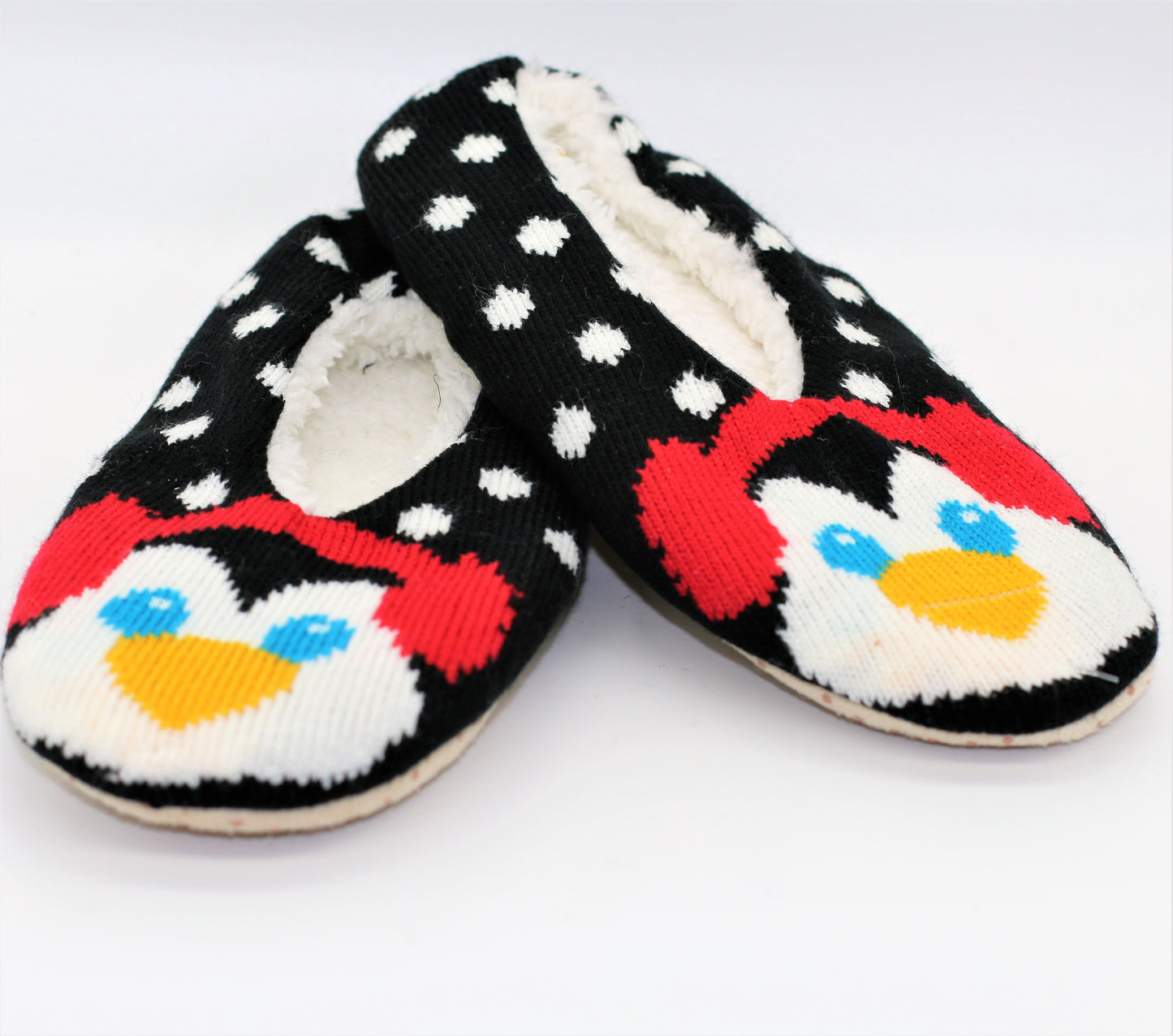 Women's Cute Penguin Design Warm Winter Indoor Slippers