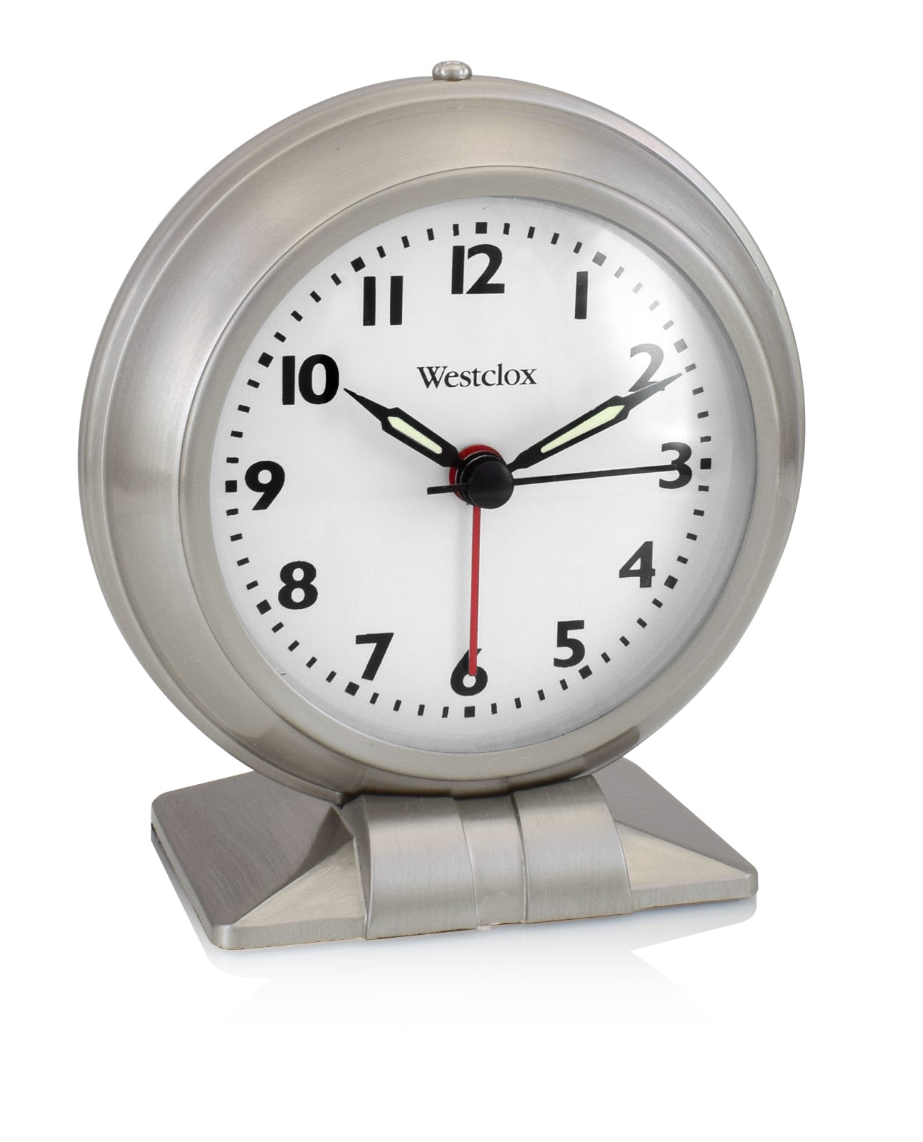 Wesxlox Silver Metal Alarm clock 1952 Classic Big Ben