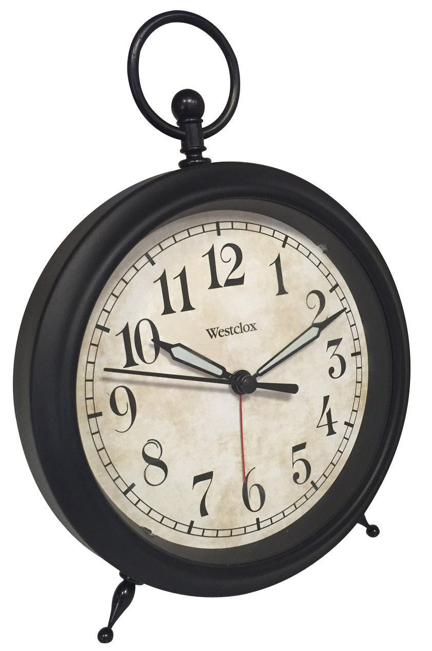 Wesclox Top Ring Decor Alarm Clock