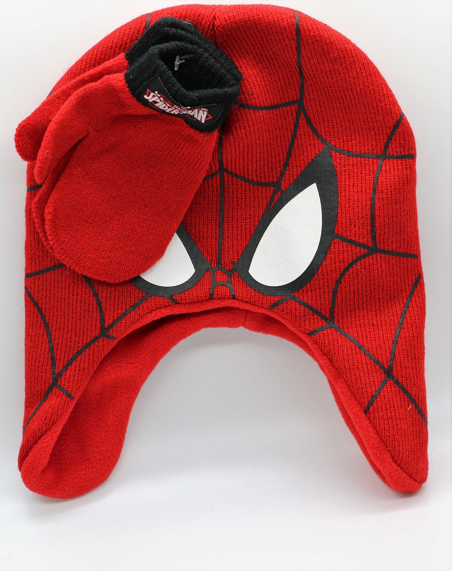 Boy's Spiderman Hat & Glove Set