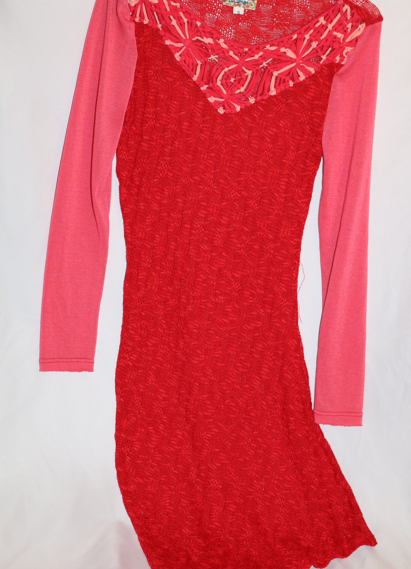 Red Yarn Dress